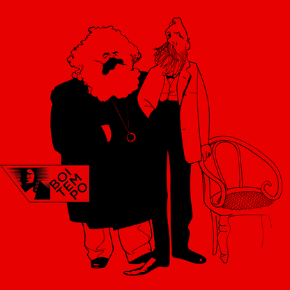 Camiseta Básica Boitempo Marx e Engels