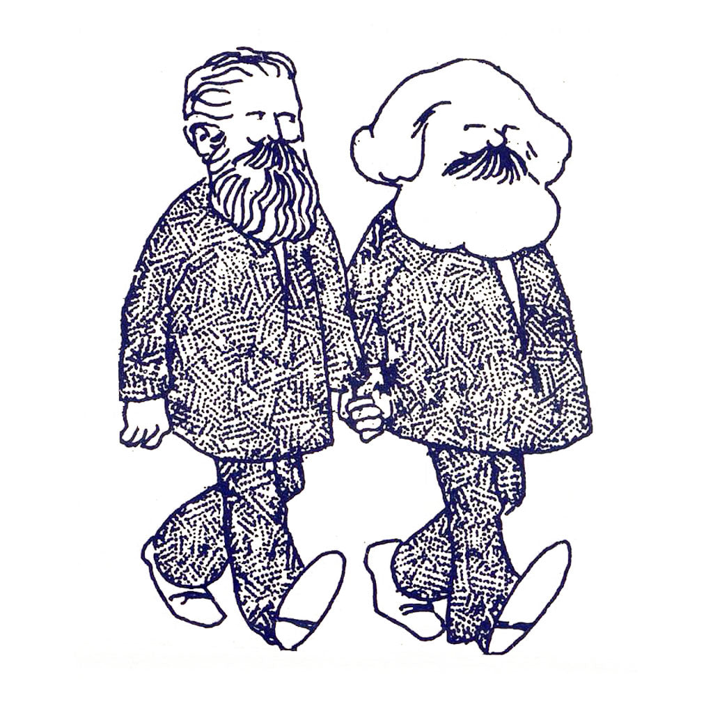 Pôster Marx & Engels