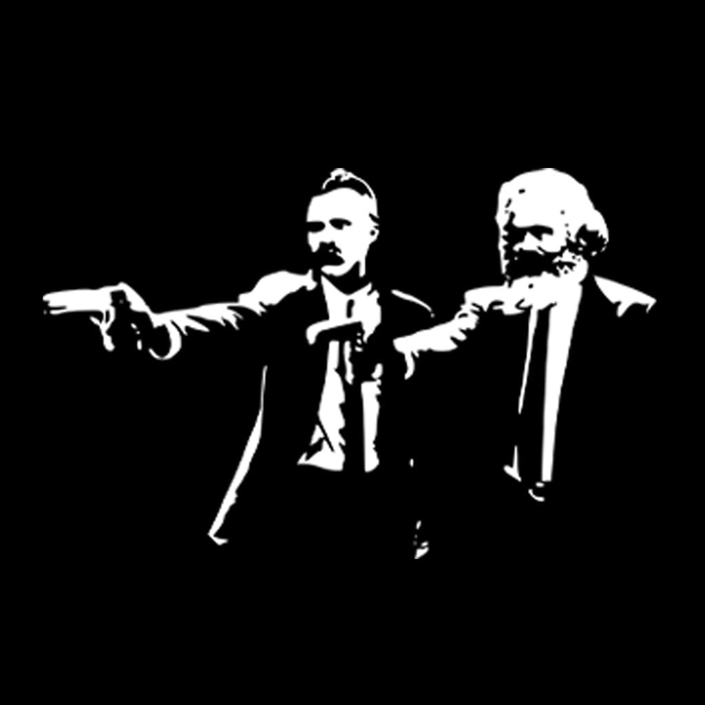 Camiseta Regata A filosofia em tempos de violência. (Nietzsche e Marx)