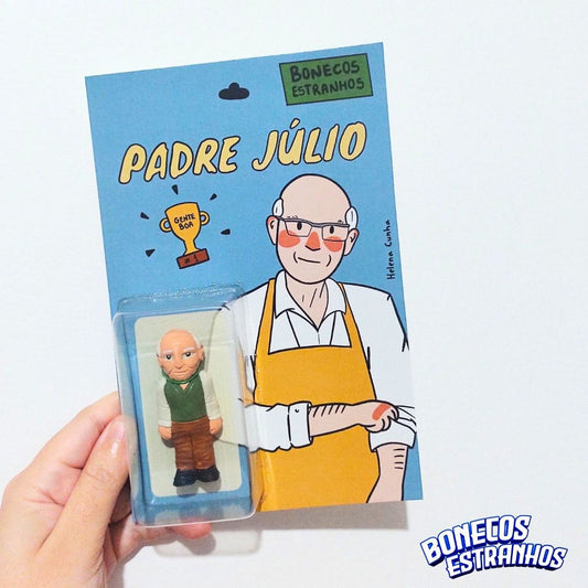 Boneco Estranho Padre Júlio