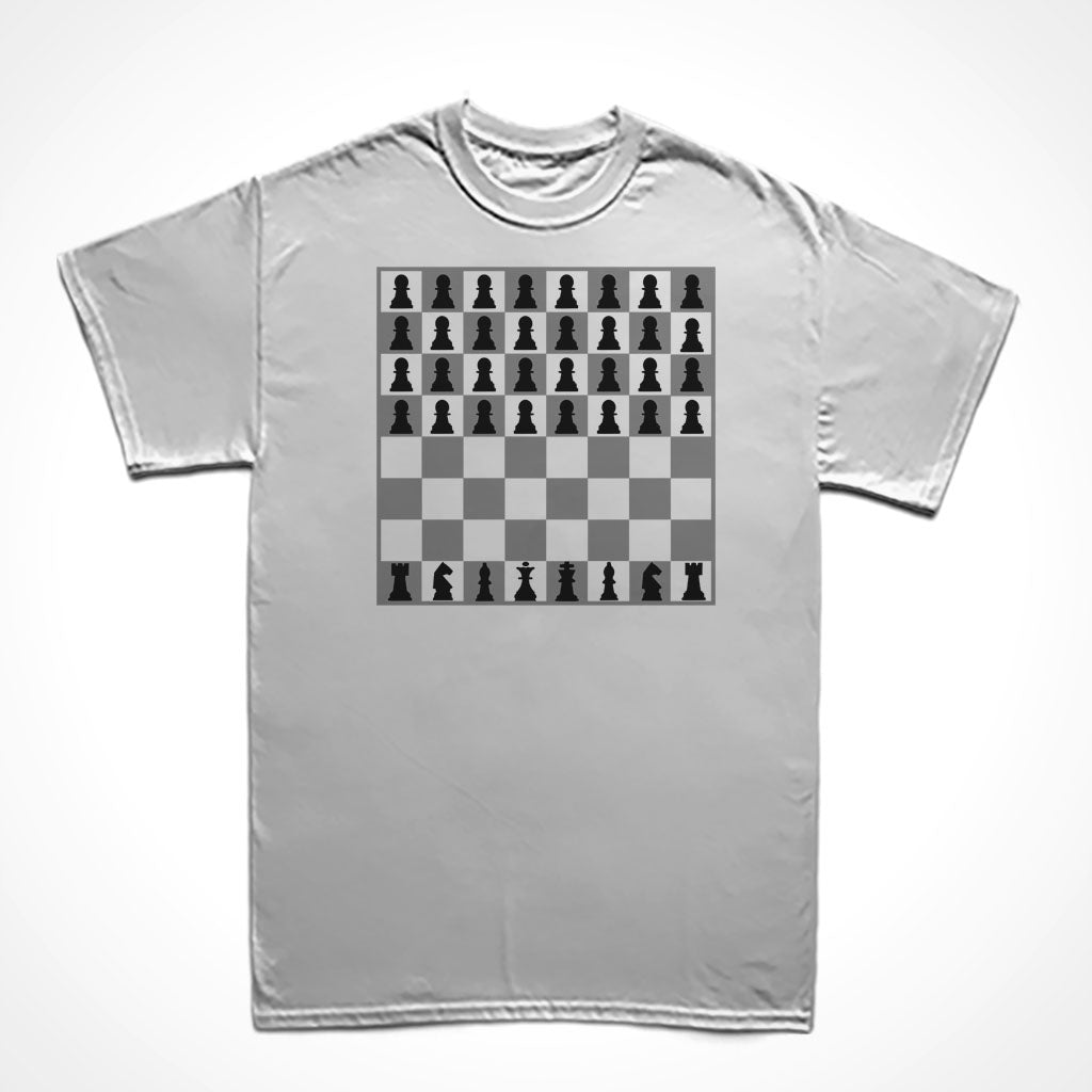 Xadrez no design de camiseta