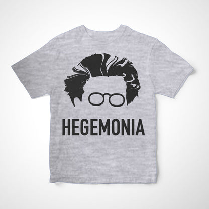 Camiseta Infantil Hegemonia: Gramsci